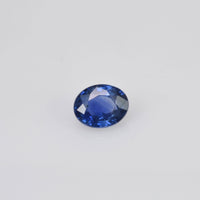 0.65 cts  Natural Blue Sapphire Loose Gemstone Oval Cut - Thai Gems Export Ltd.