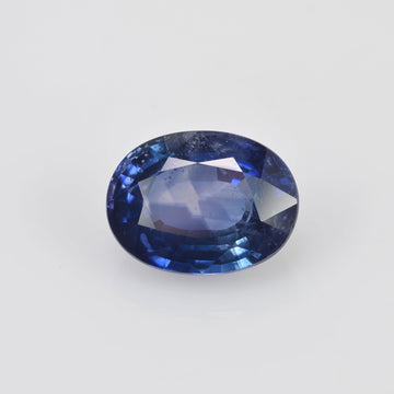 3.57 cts Natural Blue Sapphire Loose Gemstone Oval Cut