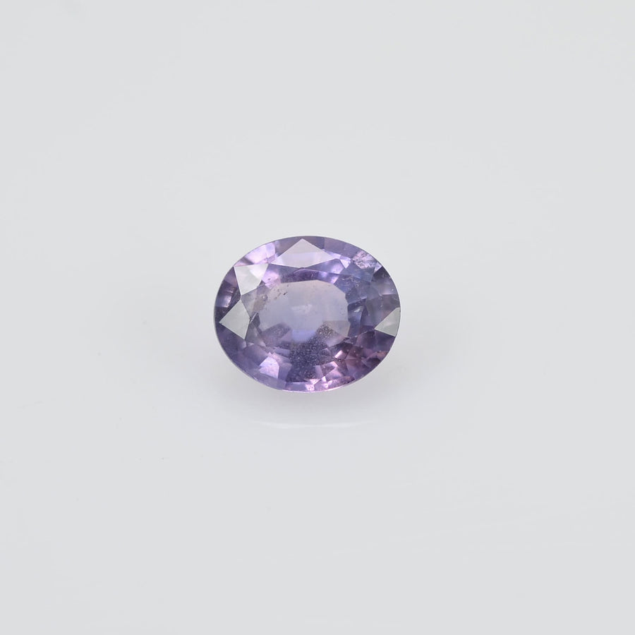 0.61 cts Natural Purple Sapphire Loose Gemstone Oval Cut