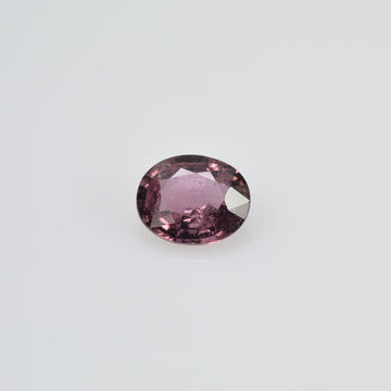 0.51 cts Natural Purple Sapphire Loose Gemstone Oval Cut