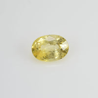 1.03 cts Natural Yellow Sapphire Loose Gemstone Oval Cut