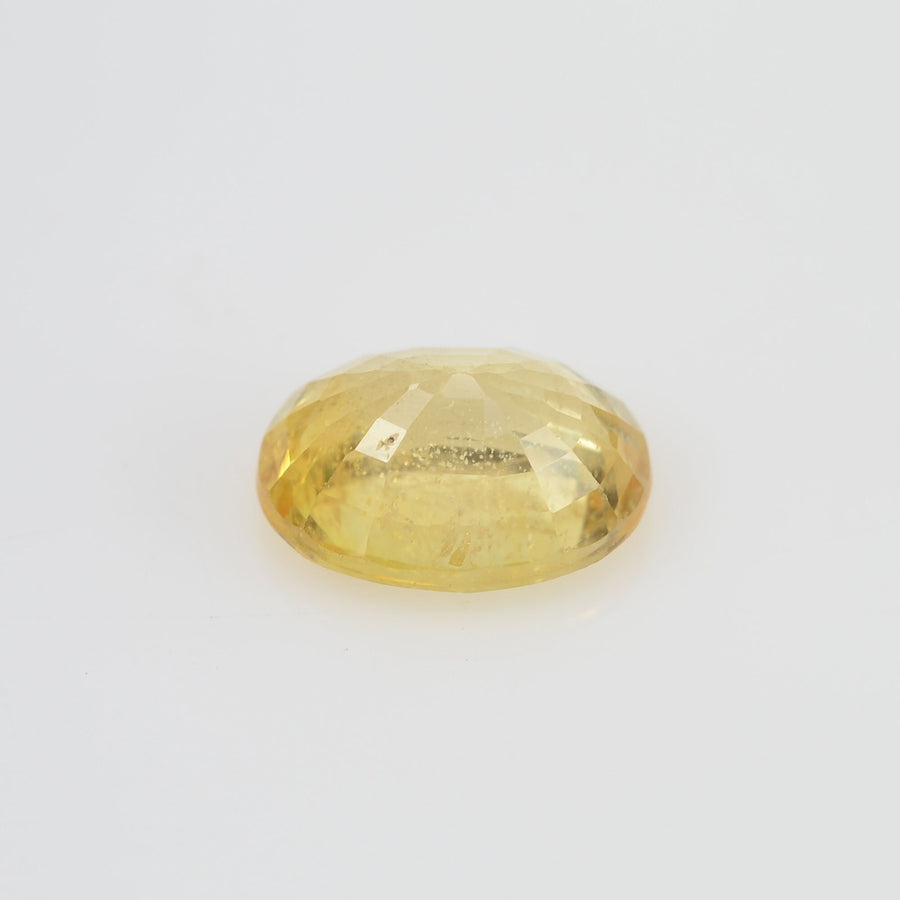 1.86 cts Natural Yellow Sapphire Loose Gemstone Oval Cut