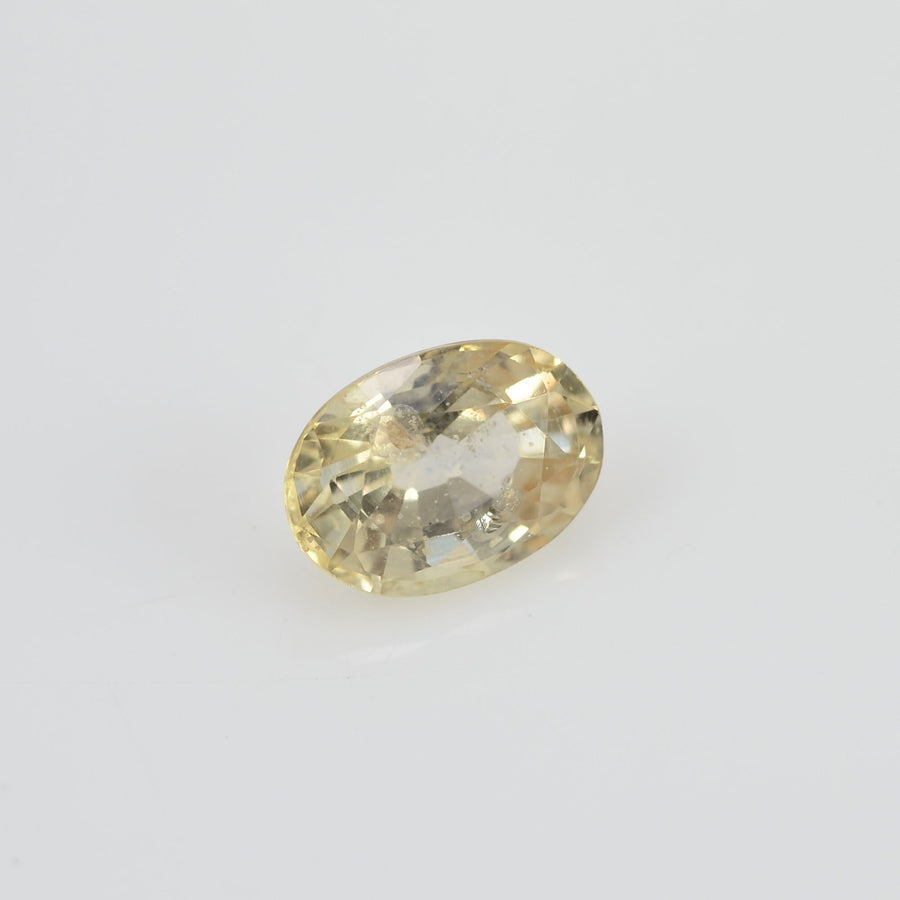 1.06 cts Natural Yellow Sapphire Loose Gemstone Oval Cut