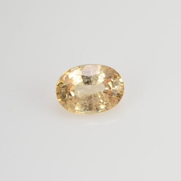 1.08 cts Natural Yellow Sapphire Loose Gemstone Oval Cut
