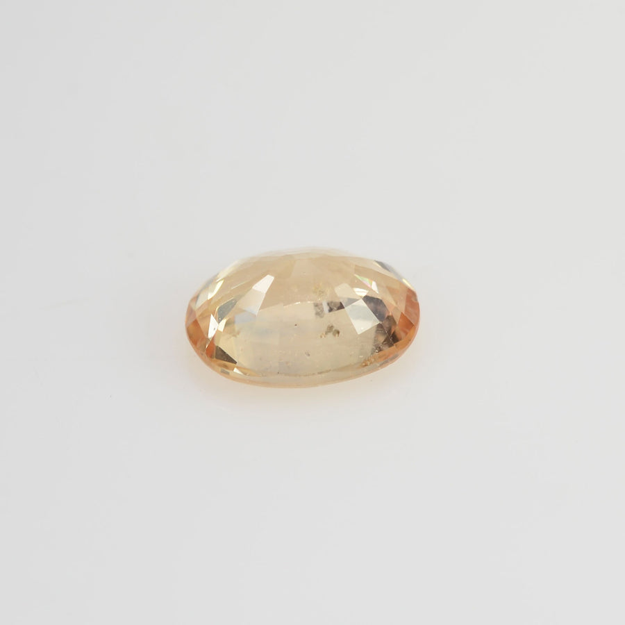 1.08 cts Natural Yellow Sapphire Loose Gemstone Oval Cut