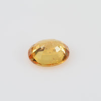 1.73 cts Natural Yellow Sapphire Loose Gemstone Oval Cut