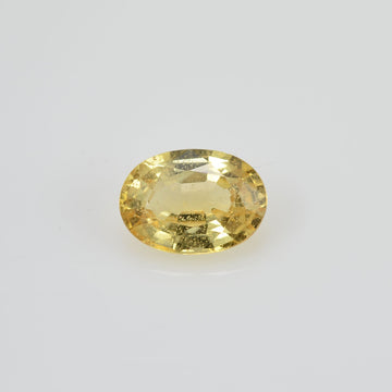 0.93 cts Natural Yellow Sapphire Loose Gemstone Oval Cut