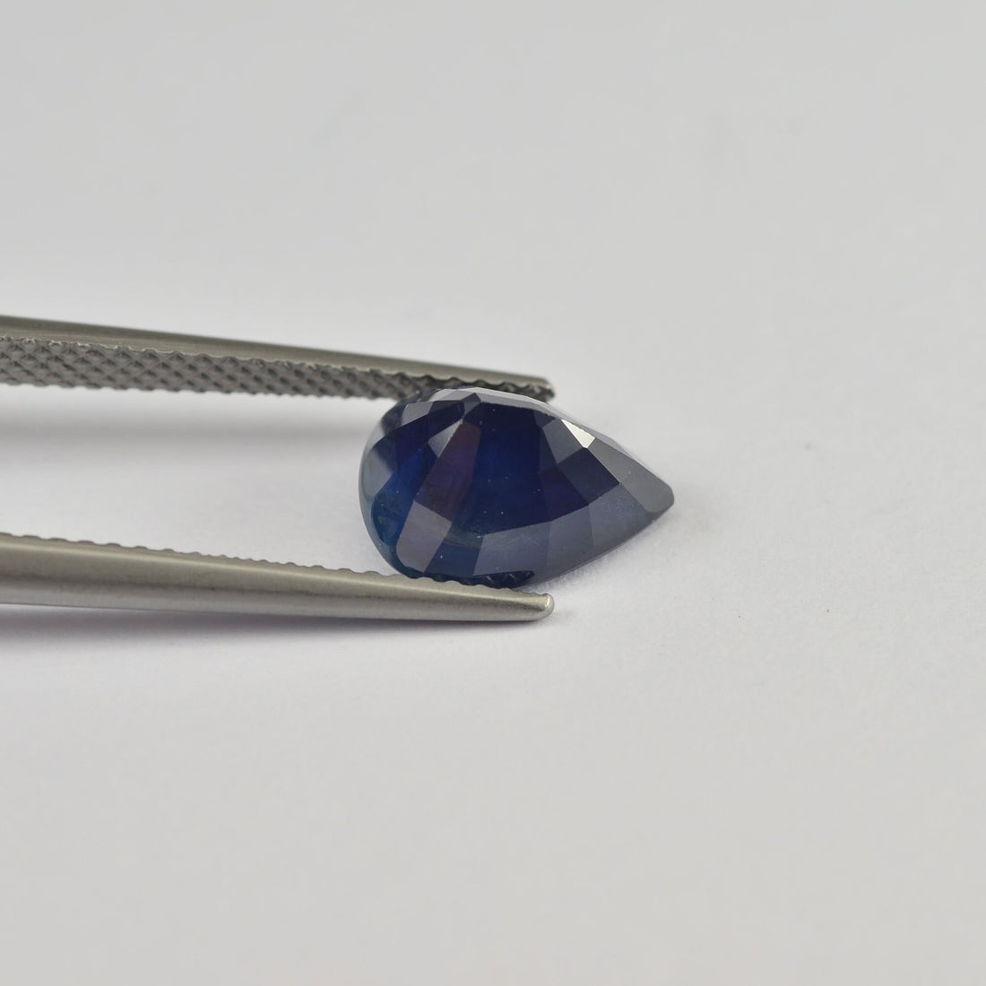 3.13 cts Natural Blue Sapphire Loose Gemstone Pear Cut