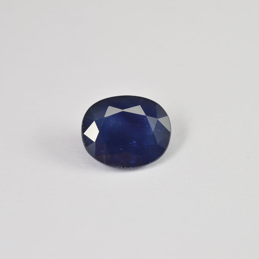 3.02 cts Natural Blue Sapphire Loose Gemstone Oval Cut
