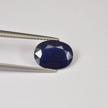 2.72 cts Natural Blue Sapphire Loose Gemstone Oval Cut
