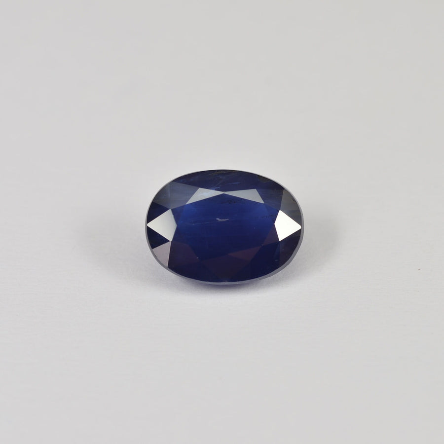 3.73 cts Natural Blue Sapphire Loose Gemstone Oval Cut