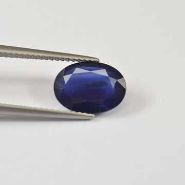 3.36 cts Natural Blue Sapphire Loose Gemstone Oval Cut