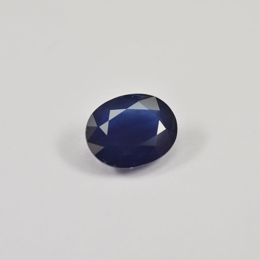 3.45 cts Natural Blue Sapphire Loose Gemstone Oval Cut