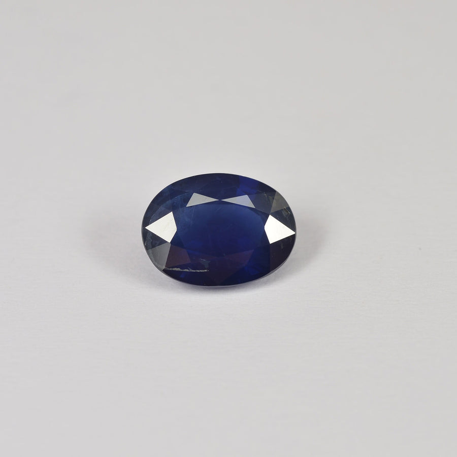 2.55 cts Natural Blue Sapphire Loose Gemstone Oval Cut