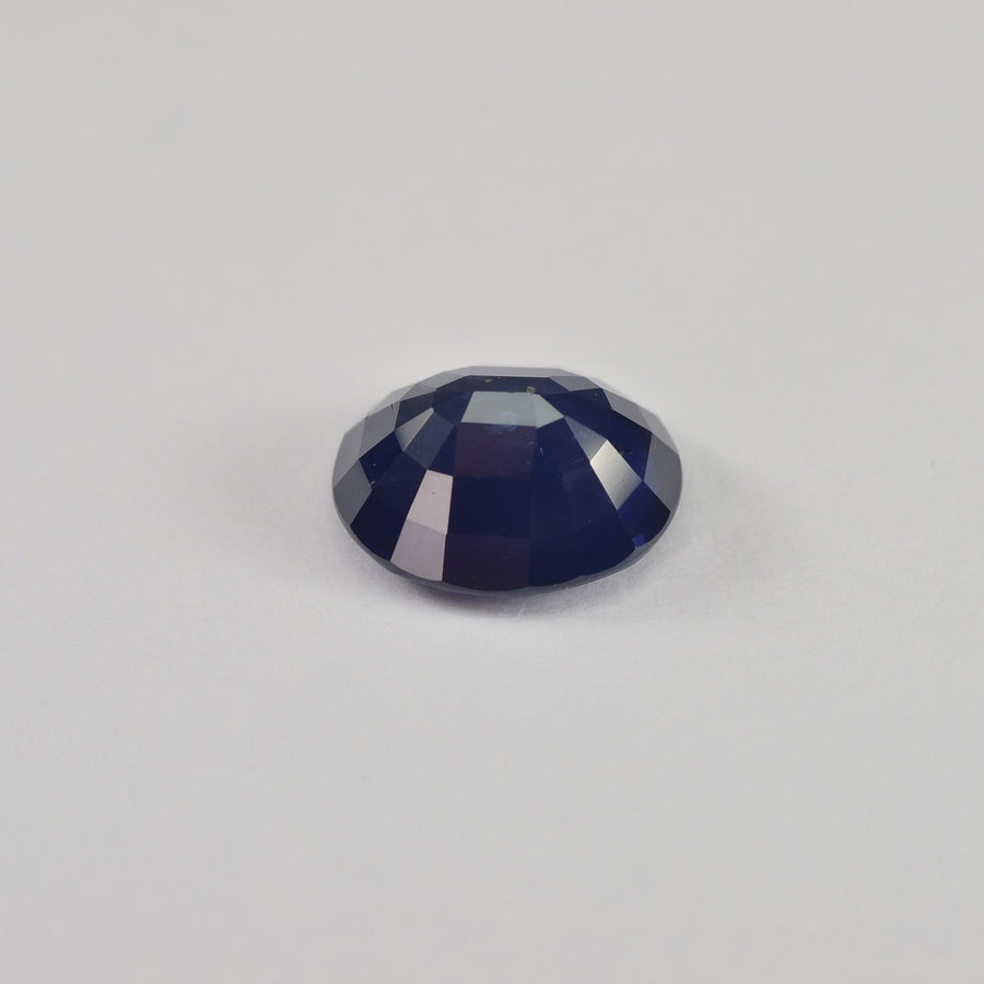 3.88 cts Natural Blue Sapphire Loose Gemstone Oval Cut