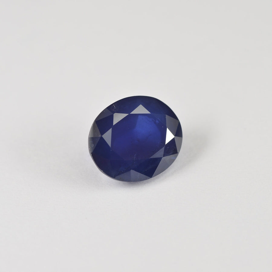 3.88 cts Natural Blue Sapphire Loose Gemstone Oval Cut