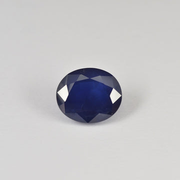 3.88 cts Natural Blue Sapphire Loose Gemstone Oval Cut