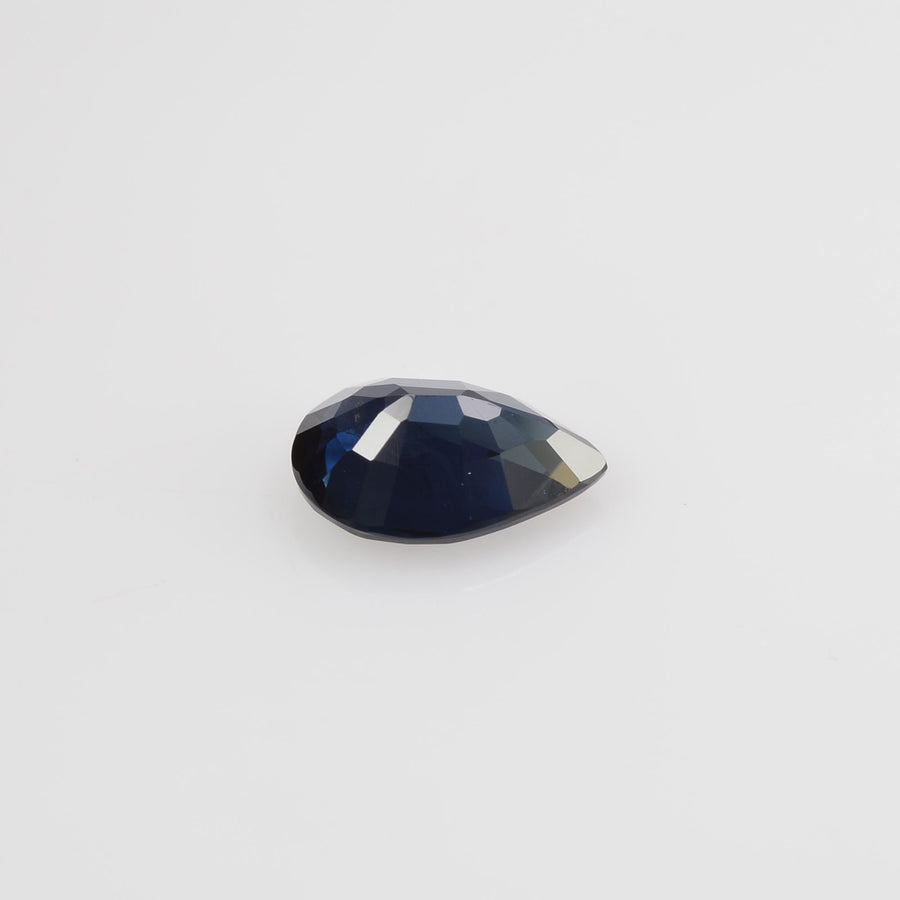 0.78 cts Natural Blue Sapphire Loose Gemstone Pear Cut