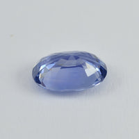 1.74 cts Unheated Natural Blue Sapphire Loose Gemstone Oval Cut Certified