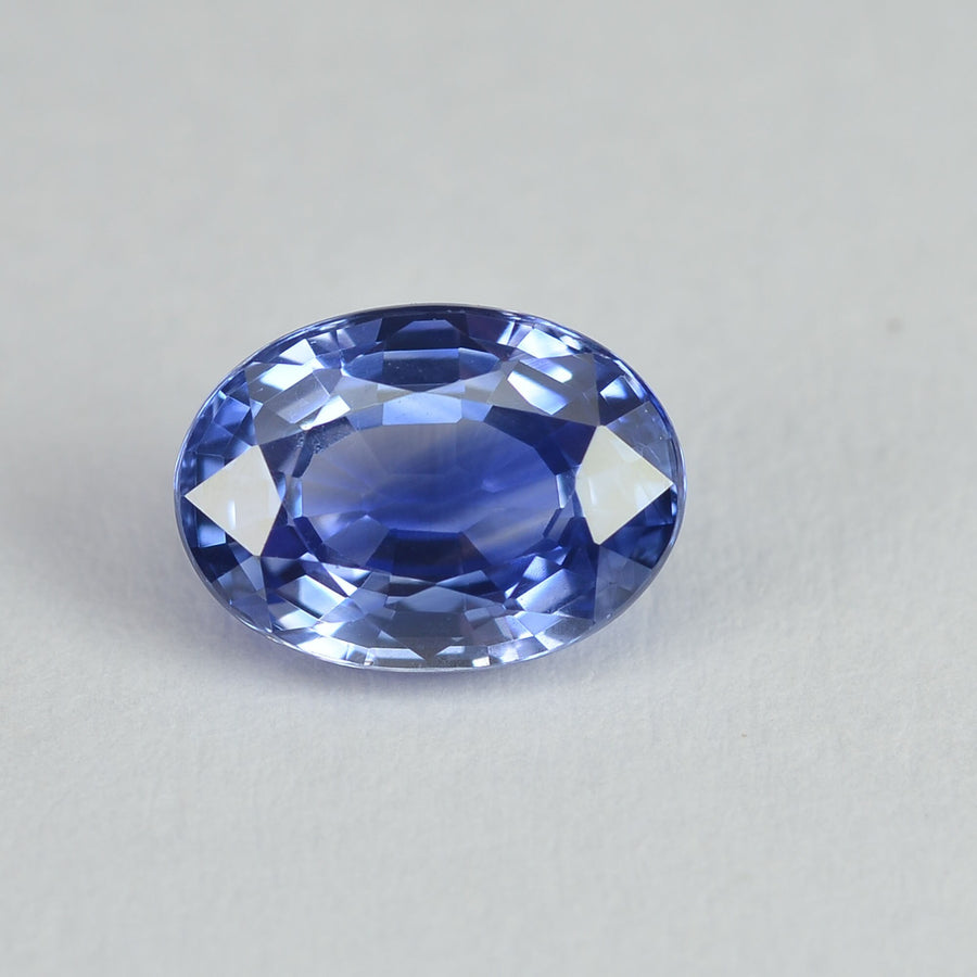 1.56 cts Natural Blue Sapphire Loose Gemstone Oval Cut