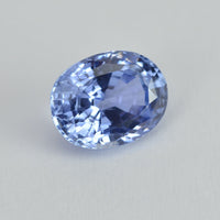 2.21 cts UnHeated Natural Blue Sapphire Loose Gemstone Oval Cut Certified