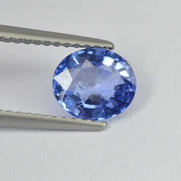 1.39 cts Natural Blue Sapphire Loose Gemstone Oval Cut