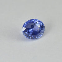 0.98 cts Unheated Blue Sapphire Loose Gemstone Oval Cut Certified
