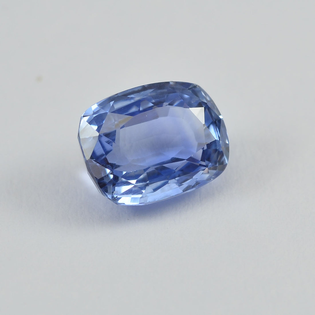 1.74 cts Unheated Natural Blue Sapphire Loose Gemstone Cushion Cut Certified