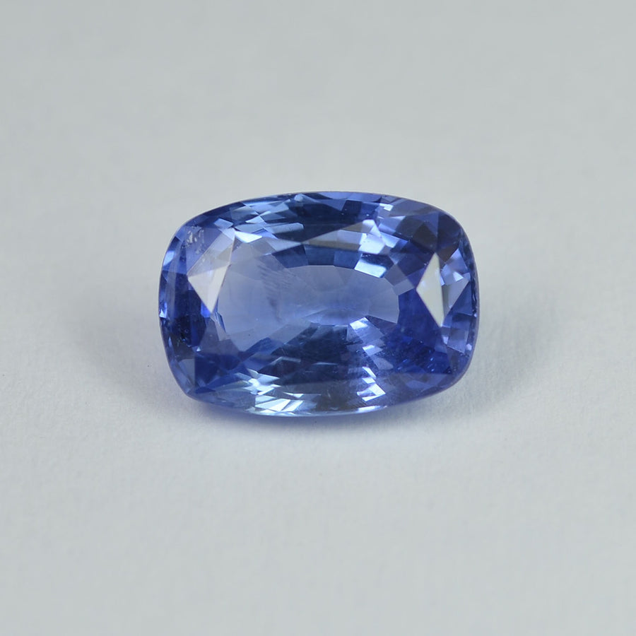 1.43 cts Natural Blue Sapphire Loose Gemstone Cushion Cut Certified