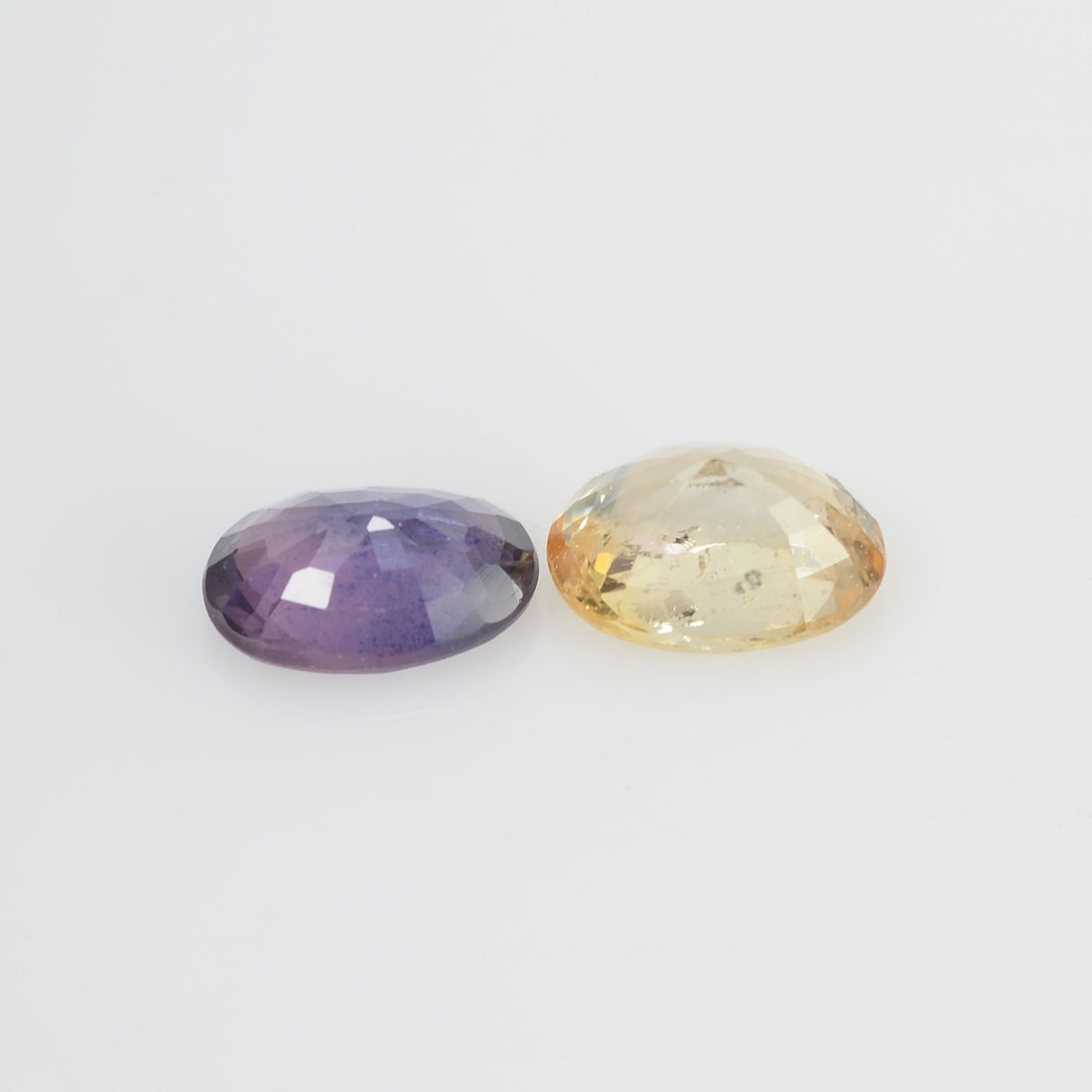 1.92 cts Natural Fancy Sapphire Loose Pair Gemstone Oval Cut