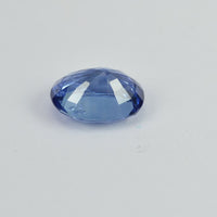1.30 cts Unheated Natural Blue Sapphire Loose Gemstone Oval Cut Certified