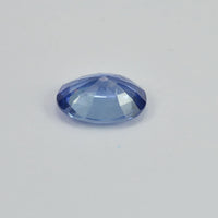 1.08 cts Unheated Natural Blue Sapphire Loose Gemstone Oval Cut Certified