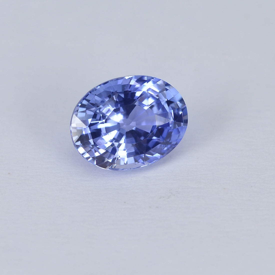 1.32 cts Unheated Natural Blue Sapphire Loose Gemstone Oval Cut Certified