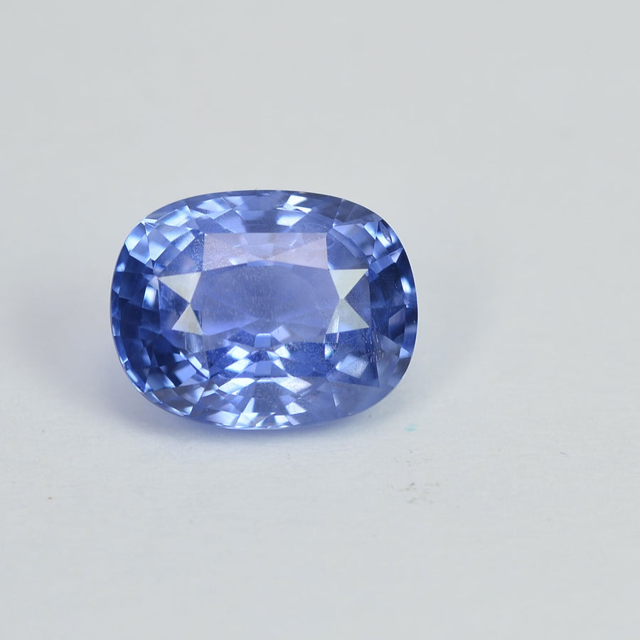 1.88 cts Unheated Natural Color Change Violet to Blue Sapphire Loose Gemstone Cushion Cut Certified