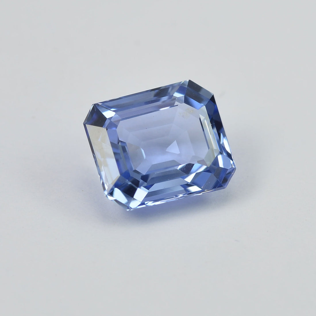 1.96 cts Unheated Natural Blue Sapphire Loose Gemstone Emerald Cut Certified