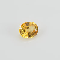 0.86 cts Natural Yellow Sapphire Loose Gemstone Oval Cut