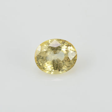 1.31 cts Natural Yellow Sapphire Loose Gemstone Oval Cut