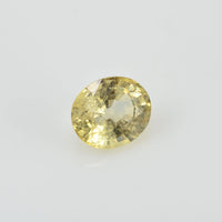 1.31 cts Natural Yellow Sapphire Loose Gemstone Oval Cut