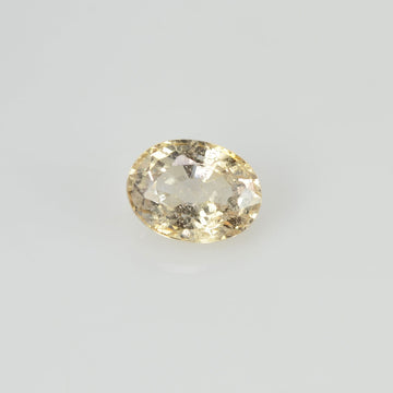 0.91 cts Natural Yellow Sapphire Loose Gemstone Oval Cut