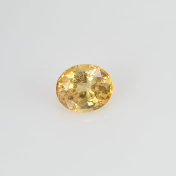 0.89 cts Natural Yellow Sapphire Loose Gemstone Oval Cut
