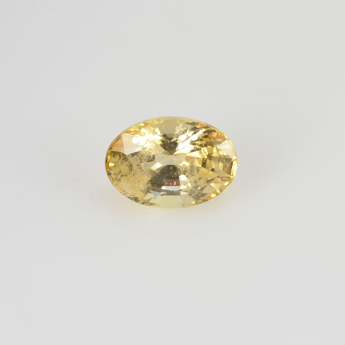 1.20 cts Natural Yellow Sapphire Loose Gemstone Oval Cut