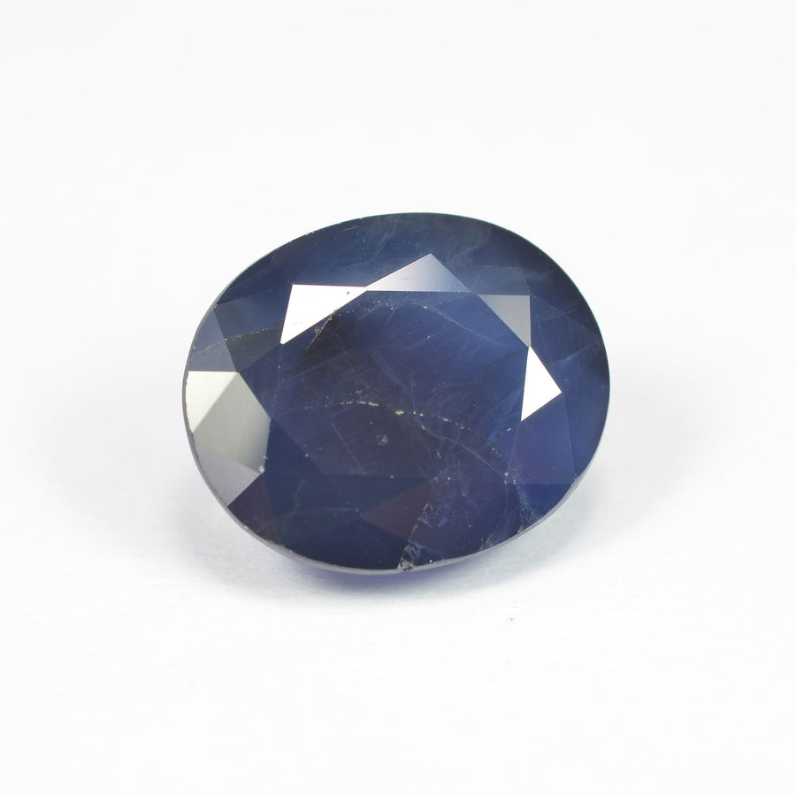 7.99 cts Natural Blue Sapphire Loose Gemstone Oval Cut