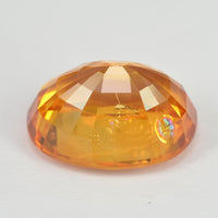 5.63 cts Natural Yellow Sapphire Loose Gemstone Oval Cut