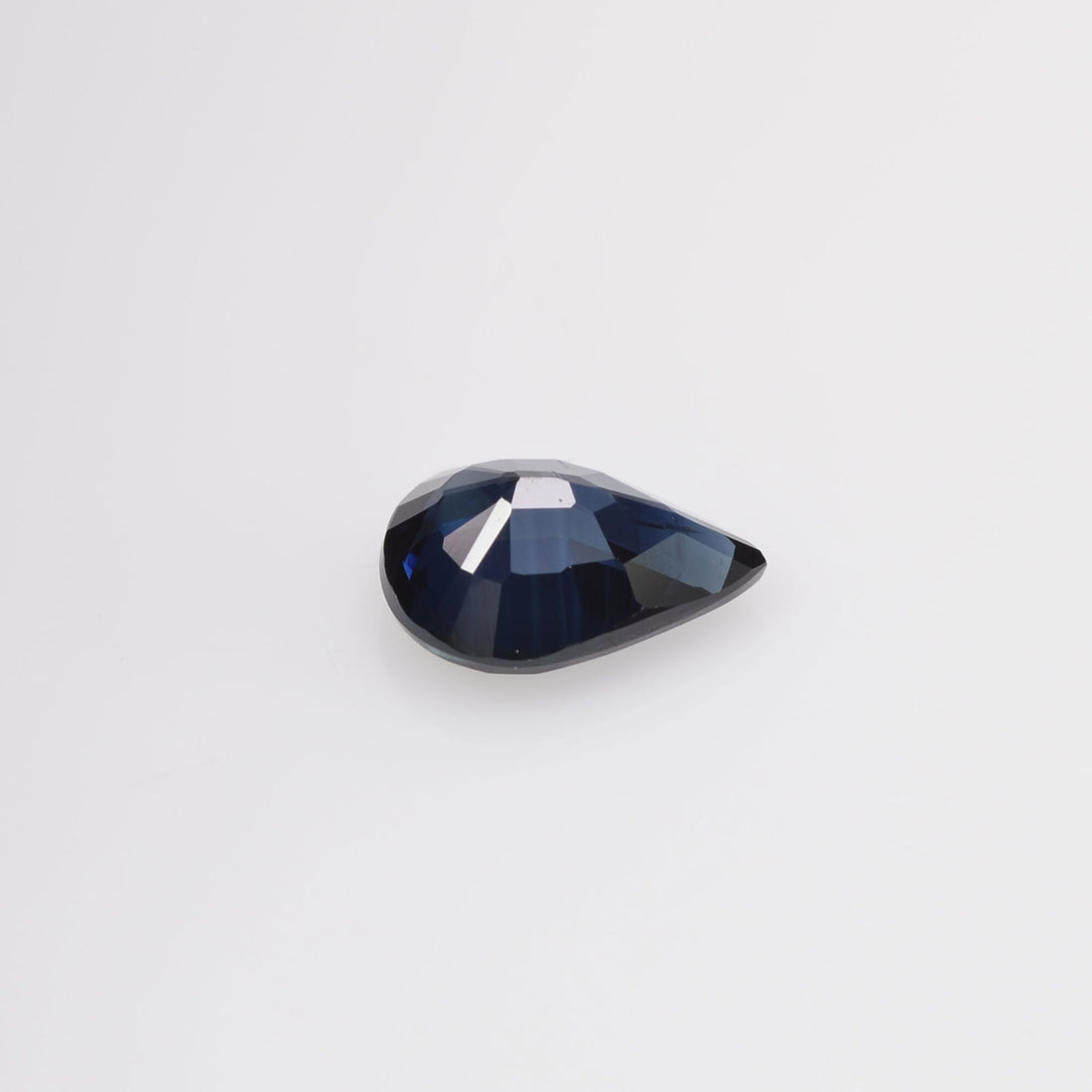 7x5 Natural Calibrated Sri Lanka Blue Sapphire Loose Gemstone Pear Cut