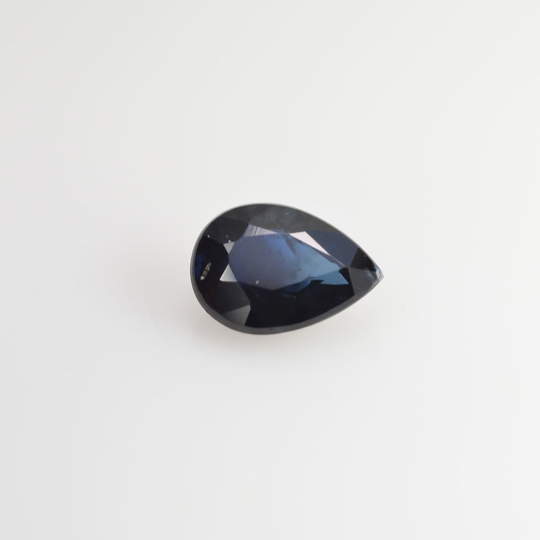 7x5 Natural Calibrated Sri Lanka Blue Sapphire Loose Gemstone Pear Cut