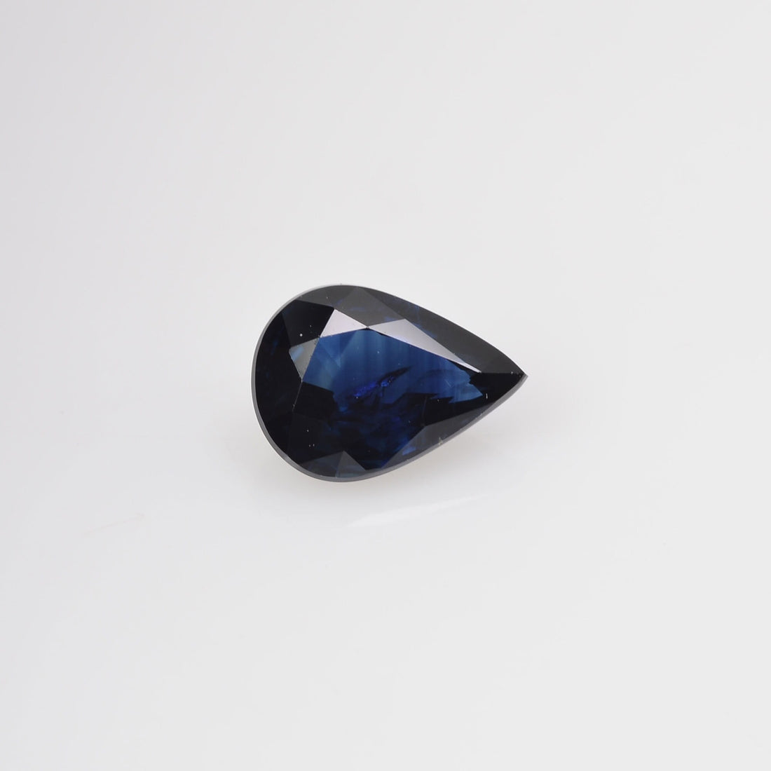 7x5 Natural Calibrated Sri Lanka Blue Sapphire Loose Gemstone Pear Cut