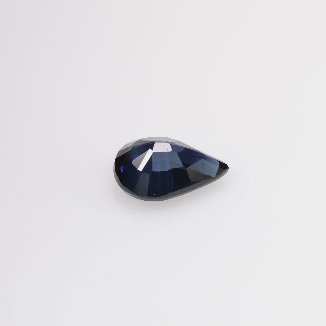 7x5 Natural Calibrated Sri Lanka Blue Sapphire Loose Gemstone Pear Cut