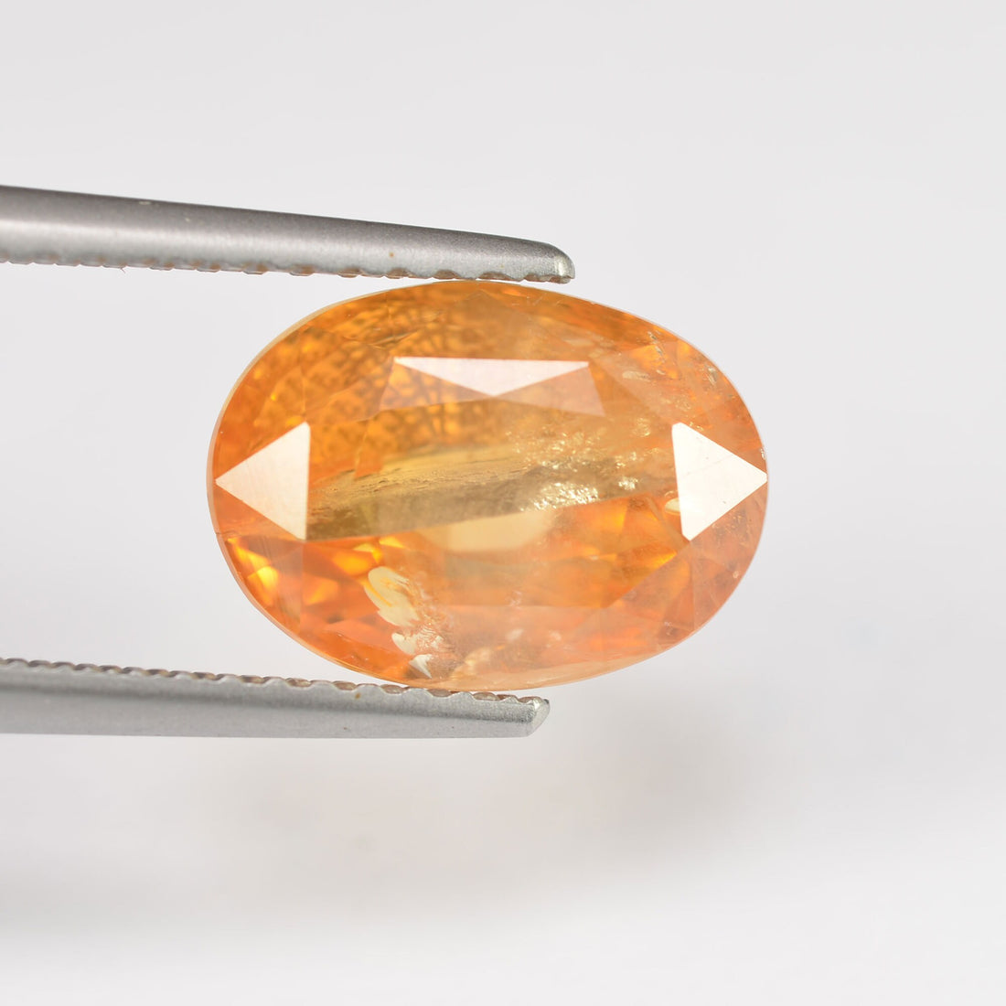 4.94 cts Natural Yellow Sapphire Loose Gemstone Oval Cut