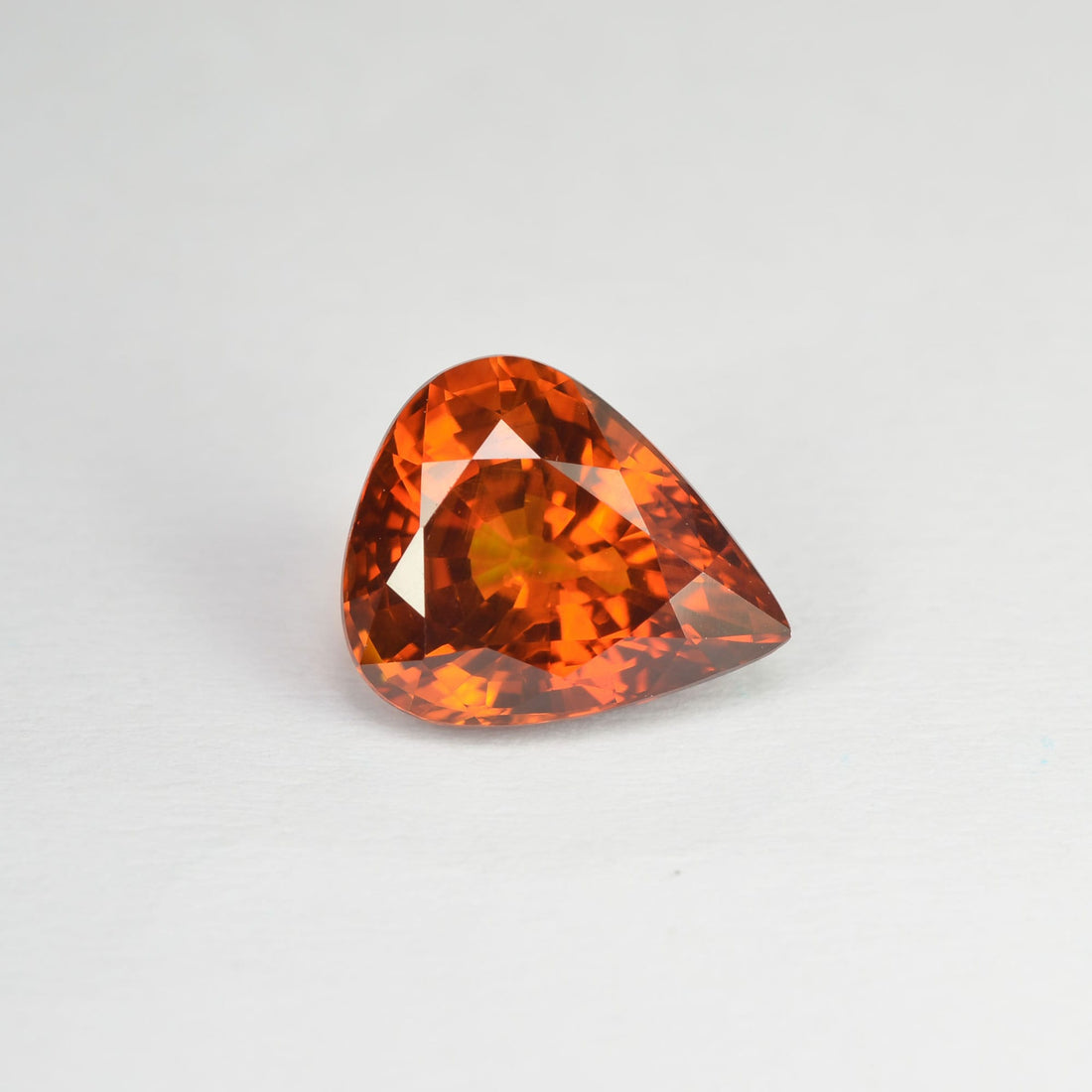 2.98 cts Natural Orange Sapphire Loose Gemstone Oval Cut