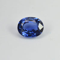 1.19 cts Natural Blue Sapphire Loose Gemstone Oval Cut Certified